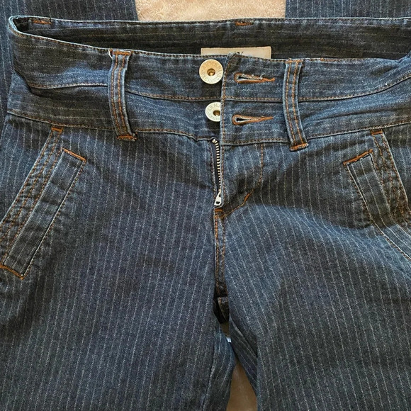 Ax Armani Exchange denim pin stripe jeans - Picture 3 of 7
